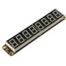 Gravity rotes 8-Digit 7-Segment LED-Display