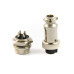 GX16-4P Stecker mit Einbaustecker 16mm GX16-4P Stecker mit Einbaustecker 16mm