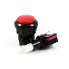 Arcade Taster Button beleuchtet 33mm - Rot Arcade Taster Button beleuchtet 33mm - Rot