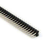 Stiftleiste Male 2 X 40 Polig RM 2.54mm gerade kurze Pin