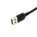 1.5m Qualität Micro USB Kabel schwarz
