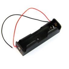 18650 Batteriefach / Batteriehalter mit Anschlusskabel