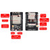 ESP32-CAM inkl. OV2640 Kamera 4MB Flash 4MB PSRAM