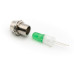 5 Stück LED Halter 5mm - Aluminium - verchromt