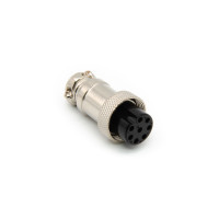 GX16-8P Stecker 16mm Female für Kabelmontage