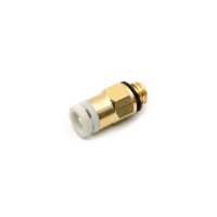 4mm M6 Messing PTFE Schlauch Anschluss Push-Fitting