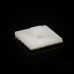 30x30mm Kabelbindersockel weiss selbstklebend 
