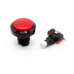 Bouton de borne d\'arcade illuminé 45mm - Rouge Bouton de borne d\'arcade illuminé 45mm - Rouge