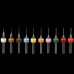 10 Stück PCB Bohrer Set Vollhartmetall 0.1-1mm