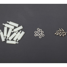 M3x20mm Nylon Distanzbolzen Abstandhalter Set 10 Stück