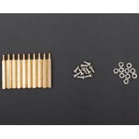 M3x30mm Messing Distanzbolzen Abstandhalter Set 10 Stück
