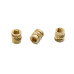 Inserts filetés en laiton M5x8mm 50Pcs Inserts filetés en laiton M5x8mm 50Pcs