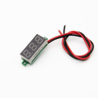 0.28 Zoll 2.5-30V Voltmeter Digital Rot 