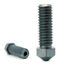0.6mm E3D Volcano Micro Swiss M2 Stahl gehärtete Düse beschichtet