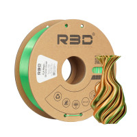 eSilk Magic-PLA Grün-Orange Filament 1.75mm 1Kg R3D eSilk Magic-PLA Grün-Orange Filament 1.75mm 1Kg R3D