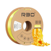 eSilk Magic-PLA Gelb-Orange Filament 1.75mm 1Kg R3D 