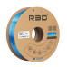 eSilk Magic-PLA Schwarz-Blau Filament 1.75mm 1Kg R3D 