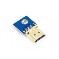 Connecteur HDMI mâle horizontal