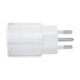 Travel adapter Schuko Europe - Switzerland 3-pin T12