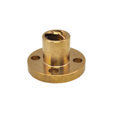 TR8 Trapez Mutter Messing Pitch 8mm