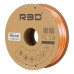 eSilk Mystic-PLA Blau-Grün-Orange Filament 1.75mm 1Kg R3D