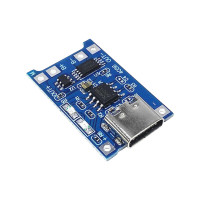 TP4056 Lithium LiPo Akku Batterie Lademodul USB C 5V 1A 