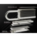 Aluminum M.2 2280 SSD passiv Kühler
