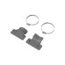 Unify Montageset Horizontal Typ B Grau