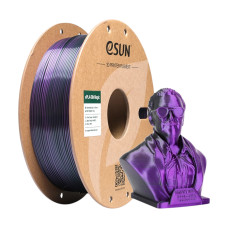 PLA-Silk Magique Noir-Violet Filament 1.75mm 1Kg eSun
