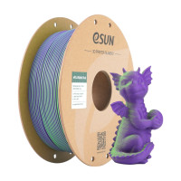 PLA Matte Dual Green-Purple Filament 1.75mm 1Kg eSun