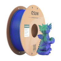 PLA-Matte Dual Grün-Blau Filament 1.75mm 1Kg eSun