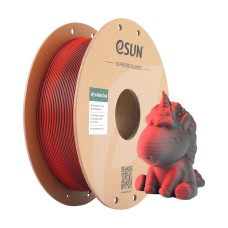 PLA Mat Dual Rouge-Noir Filament 1.75mm 1Kg eSun