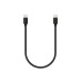 OXON USB 2.0-Kabel Gooseneck USB C - USB C 0.3m