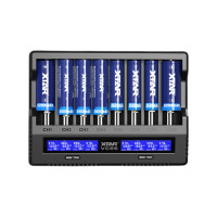XTAR VC8S 8-Fach Li-ion/Ni-MH Ladegerät XTAR VC8S 8-Fach Li-ion/Ni-MH Ladegerät