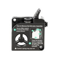 K2 Plus Extruder Front Kit