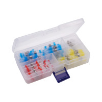 Schrumpfschlauch Lötverbinder Set 0.25-6mm2 100 Stück