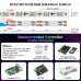 5m WS2812B 160LED/m 5V Ultra Narrow LED NeoPixel Strip Roll