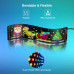 590x120mm Flexibles RGB LED Matrix Panel Devil Eyes mit APP Steuerung