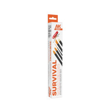 Survival Weathering Synthetikpinsel-Set mit 5 Pinseln