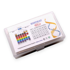 Widerstand Set 600 Stk. Assortiert 1/4W 1% Genauigkeit mit Aufbewahrungsbox